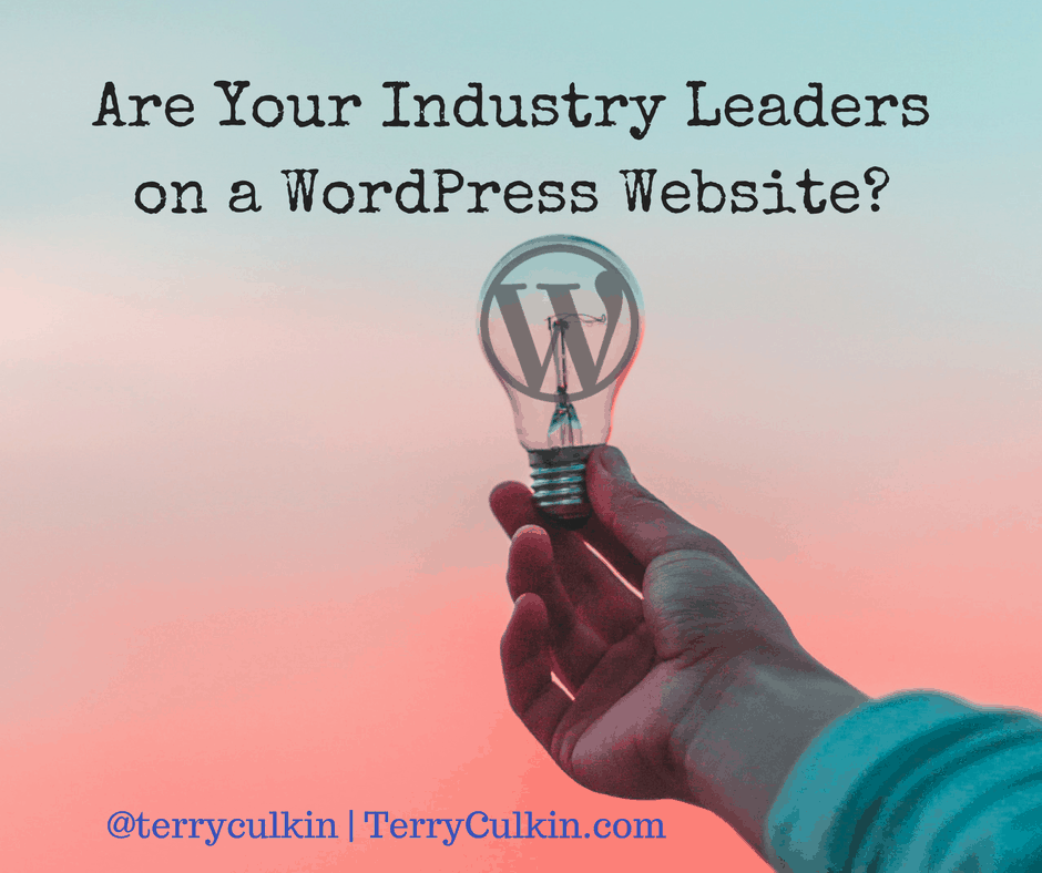 Are Your Industry Leaders on a WordPress Website_